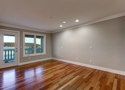 cieling painted with semi-gloss