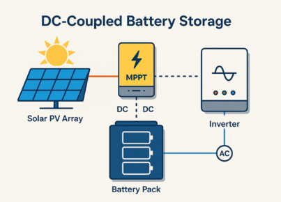 DC-coupled-battery-storage