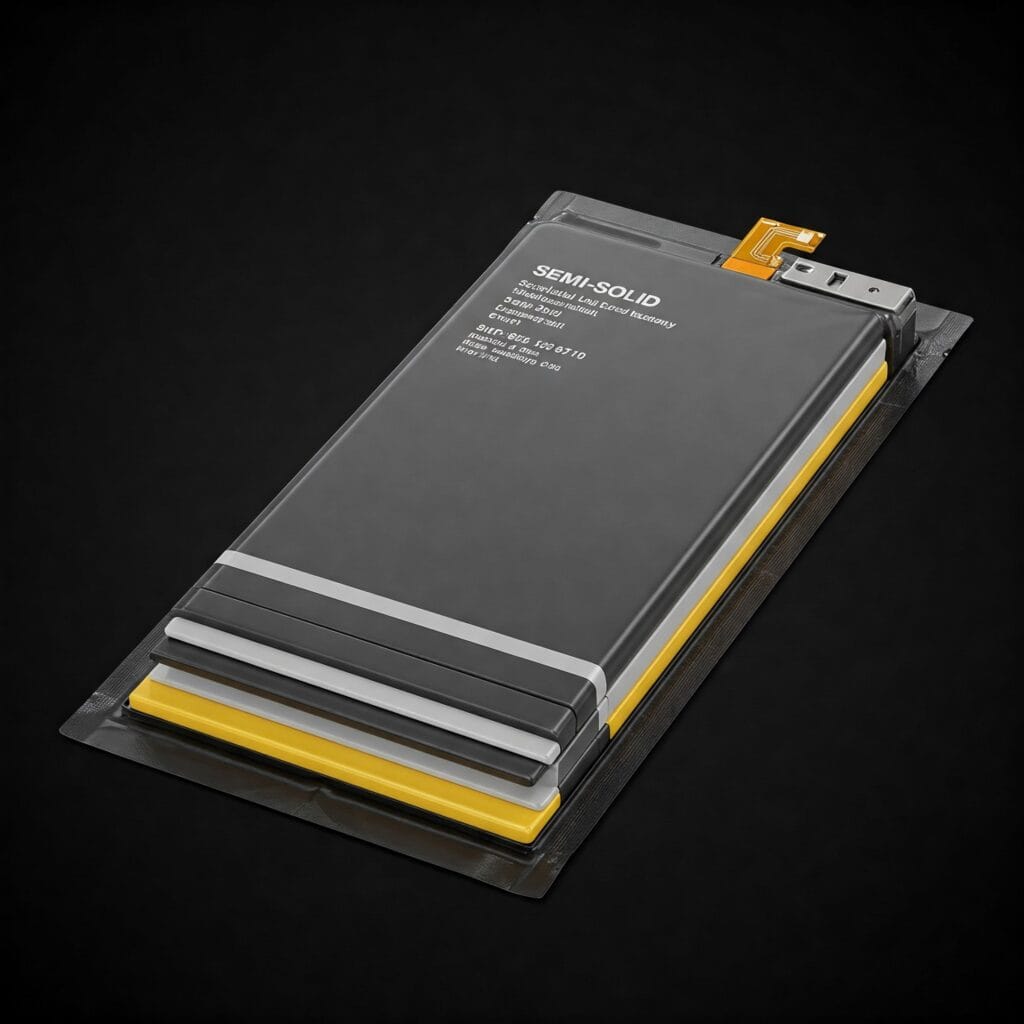 Semi-Solid Lithium Batteries