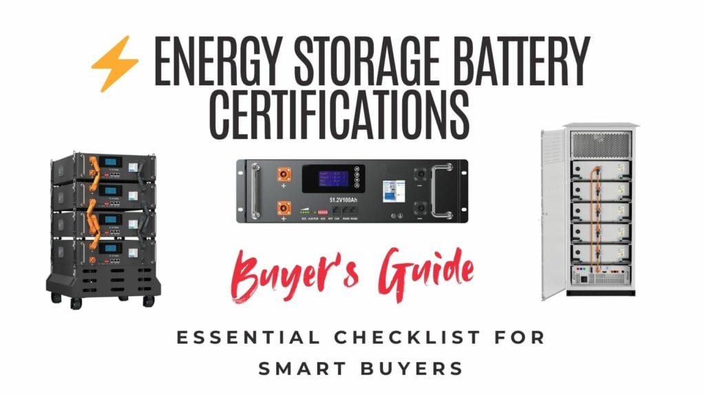 Battery Certifications