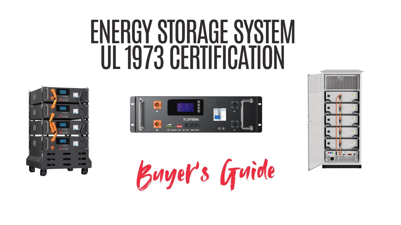 UL 1973 certification