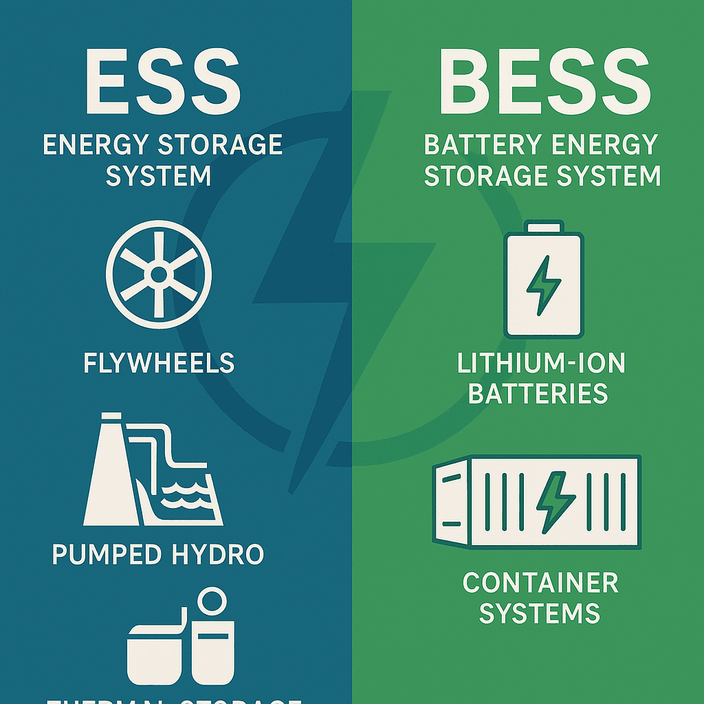 BESS vs ESS