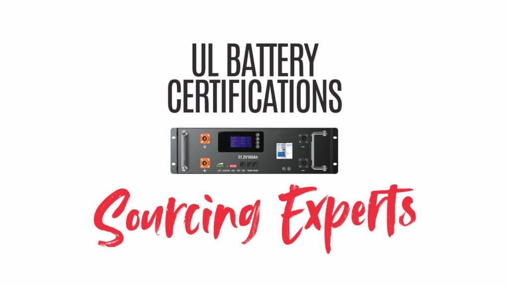 UL Battery Certifications