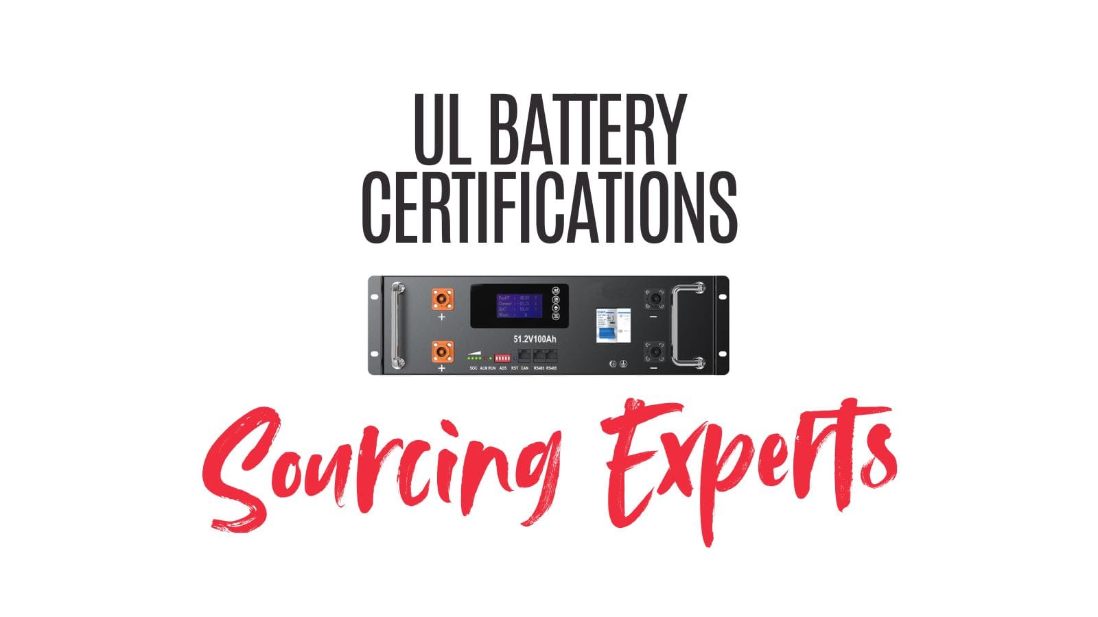 UL Battery Certifications