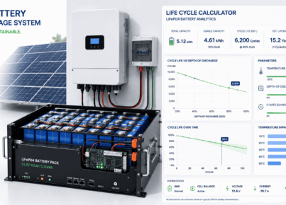 LFP Battery Life Cycle Calculator Guide